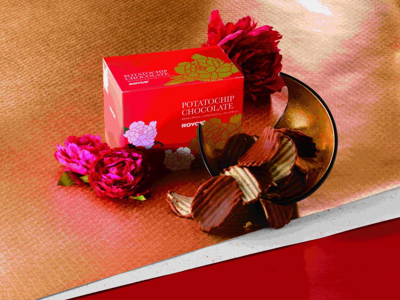「巧克力洋芋片 春節限定包裝」580元。
