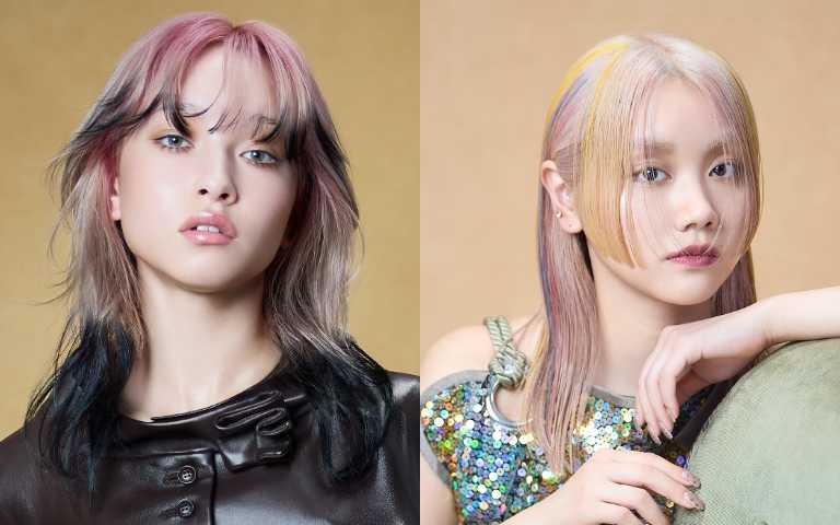 針對長髮或細軟髮族群可使用施華蔻專業美髮OSiS+系列「女王蜂髮量豐盈噴霧」可有效撐起髮根、增加層次與立體感,讓混色挑染的細節更顯鮮明。(圖/品牌提供)