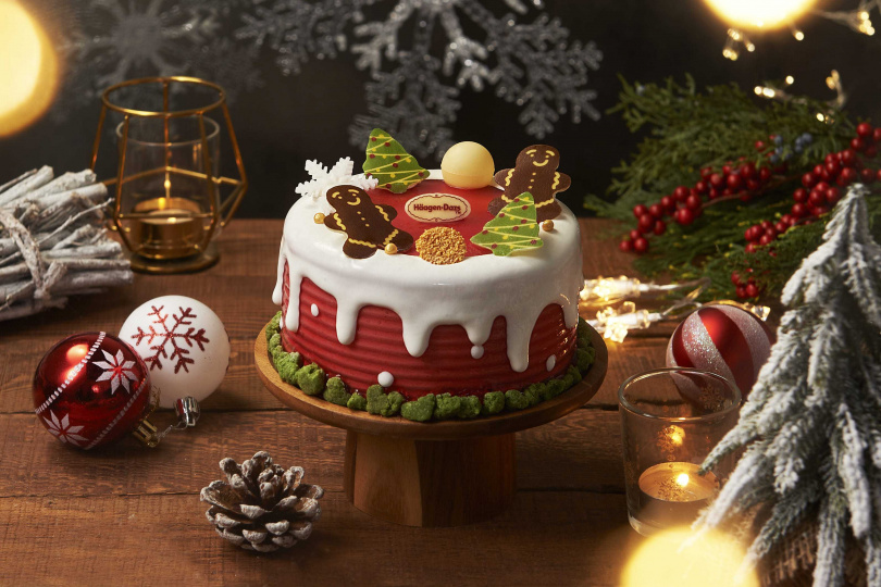 繽紛多彩造型搭配小巧可愛的聖誕樹與俏皮薑餅人點綴，為聖誕節注入溫暖與祝福！