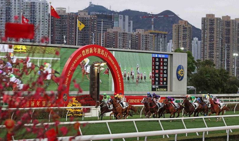 初三看賽馬也是香港習俗之一，象徵馬到成功。（圖／香港旅遊發展局提供）