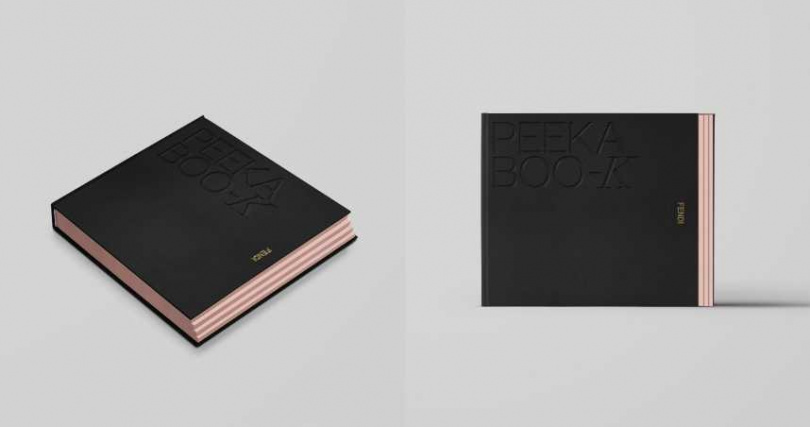 Peekaboo-K精裝書冊自 2023 年10月起可在fendi.com官網購買，並將在全球特定 FENDI精品店展示。（圖／品牌提供）  