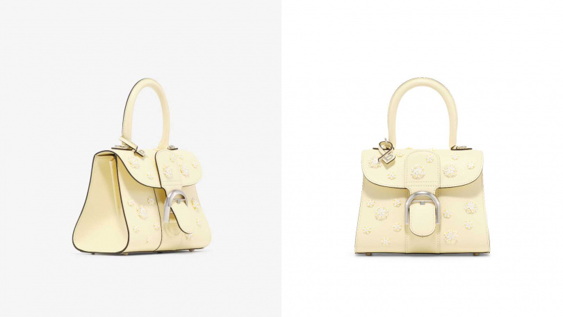 Delvaux Brillant Mini Sweet Daisy 香草黃/價格店洽(圖/品牌提供)