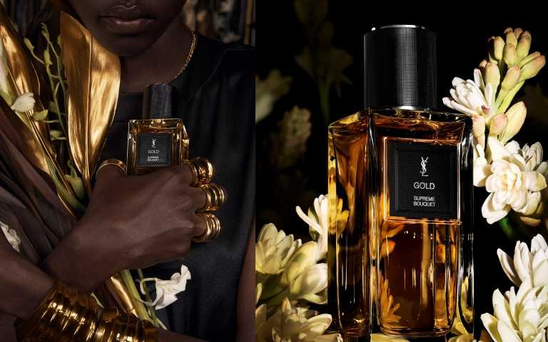 YSL 時尚訂製香水 鎏金工藝 75ml 8,500元 / 125ml 11,500元（圖／品牌提供）