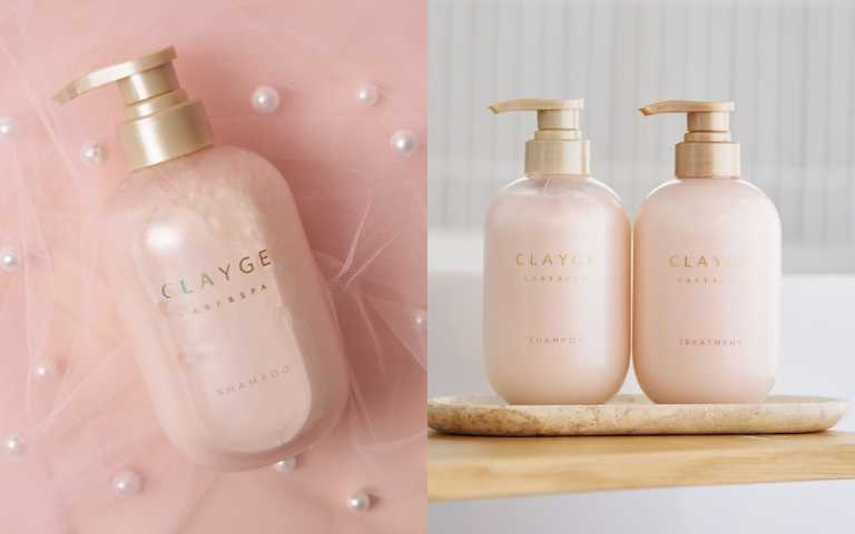 CLAYGE海泥洗髮精珍珠系列-輕盈防斷 500ml／550元、海泥潤髮乳珍珠系列-輕盈防斷／550元（圖／品牌提供）