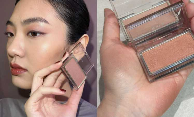 RMK 透光立體頰彩 2.3g/1,250元(圖/廖怡婷 攝)