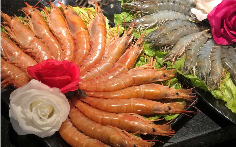 阿根廷天使紅蝦。 (圖／熊一燒肉提供)