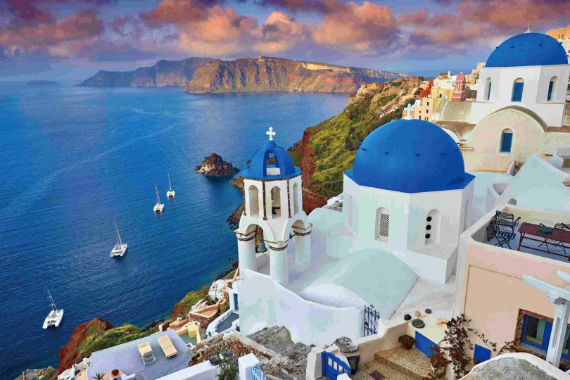 易飛網全新行程「希臘愛琴海郵輪跳島10日」旅展祭出萬元折扣。（圖／易飛網提供）