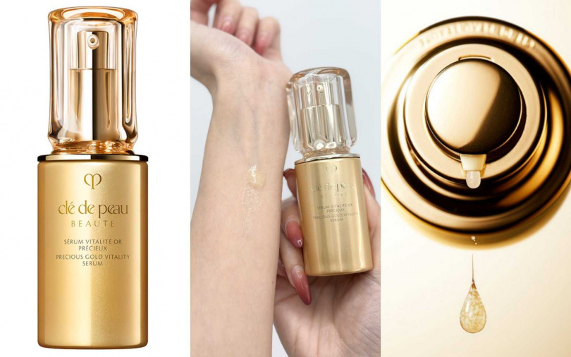 肌膚之鑰24K黃金精華40ml／8,500元  緩解歲月蒼老痕跡，光采度與緊緻度一次get！（圖／品牌提供、吳雅鈴攝）