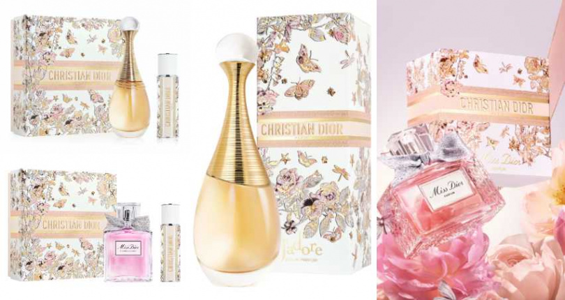 迪奧J'adore香氛 100ml (限量禮盒版)&迪奧Miss Dior香精 80ml (限量禮盒版)/6,850元,數量有限售完為止★限定櫃台販售(圖/品牌提供)