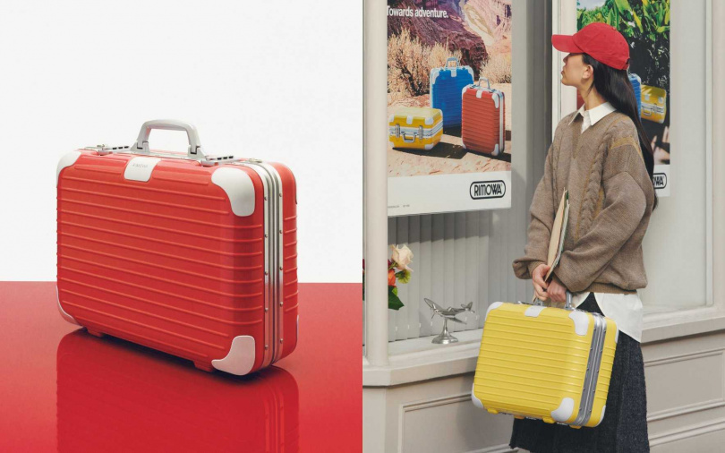 RIMOWA Holiday Case手提箱建議售價為39,900元,已於全台RIMOWA專門店採限量方式發售。(圖/品牌提供)