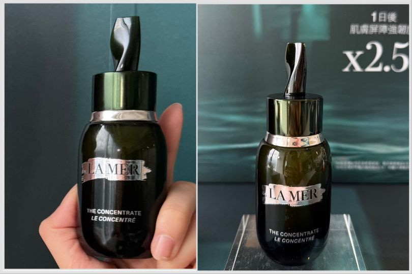 LA MER濃萃肌能修復精華將於9月1日全新升級上市。LA MER海洋拉娜濃萃肌能修復精華50ml/21,500元、30ml/15,500元。(圖/tingting攝)
