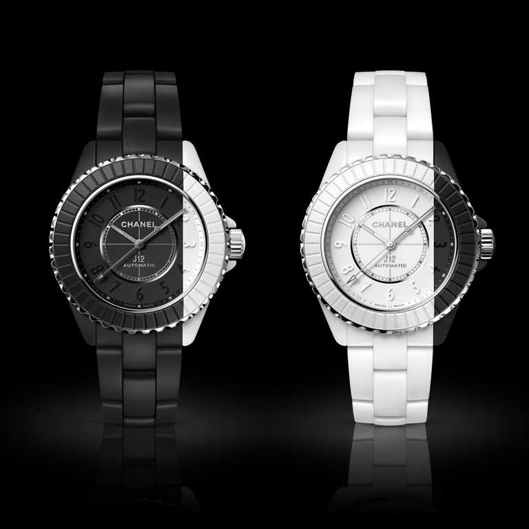 2021年「Only Watch」慈善拍賣會，香奈兒獻上「J12 Paradoxe」Only 2腕錶套組。（圖╱CHANEL提供）