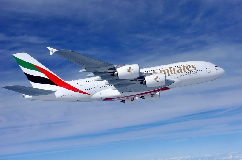 歡慶A380旗艦客機重返台灣，阿聯酋航空與桃園國際機場攜手舉辦獨家抽機票活動。（圖／阿聯酋航空提供）