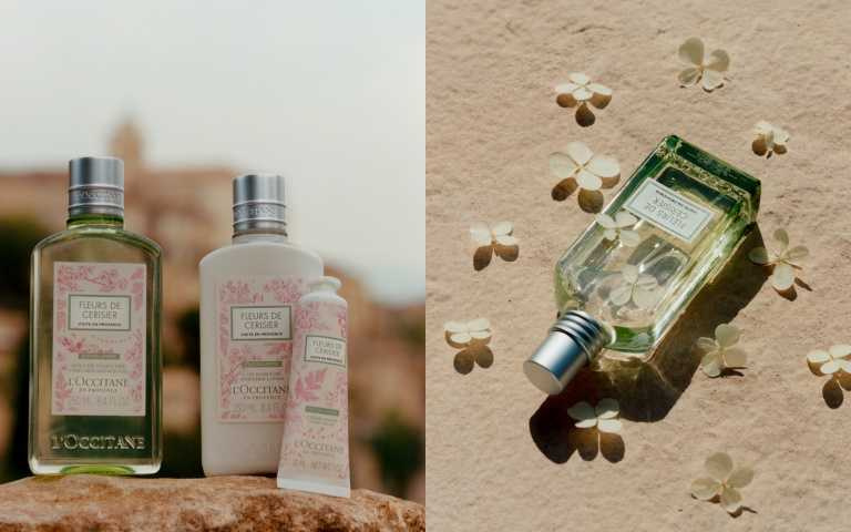 L'OCCITANE 歐舒丹 葡萄櫻花淡香水50ml/2,460元(贈品)歐舒丹 葡萄櫻花淡香水50ml/2,460元(贈品) 葡萄櫻花美體乳250ml/1,320元(贈品);葡萄櫻花沐浴膠250ml/900元、(贈品)葡萄護櫻花手霜30m/420元(諮詢葡萄ml/420元(諮詢葡萄ml/420元(諮詢葡萄ml/420元(諮詢葡萄ml/420元(諮詢葡萄ml/420元(請)。