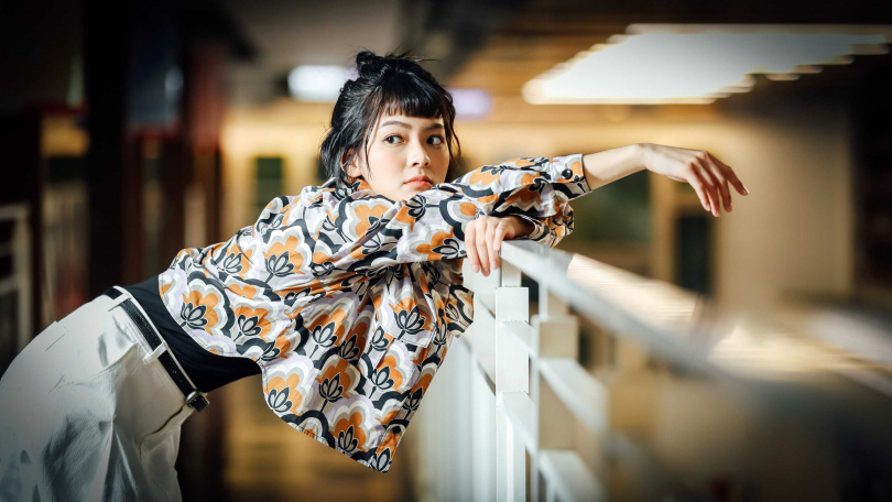 柏妍樺特別有憂患意識，有時還會擔憂演出機會因為預算刪減或等原因而變少。（圖／侯世駿攝）