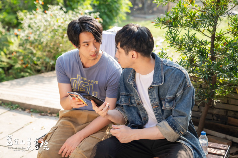 連晨翔與章廣辰攜手逆轉危機。（圖／TVBS提供）