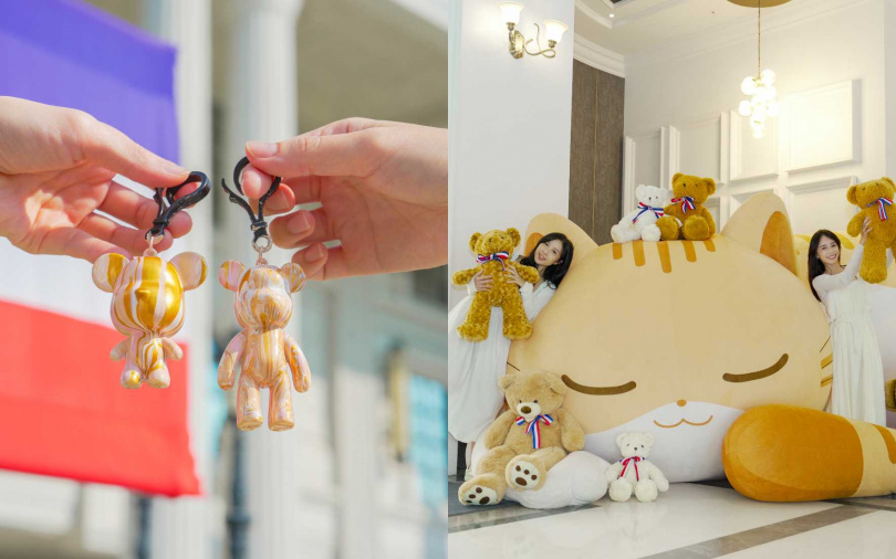 嘉義大埔美佐登妮絲城堡活動延長至10月底，12歲以下孩童免費入園，還能免費領取彩繪熊吊飾DIY套組！（圖／品牌提供）