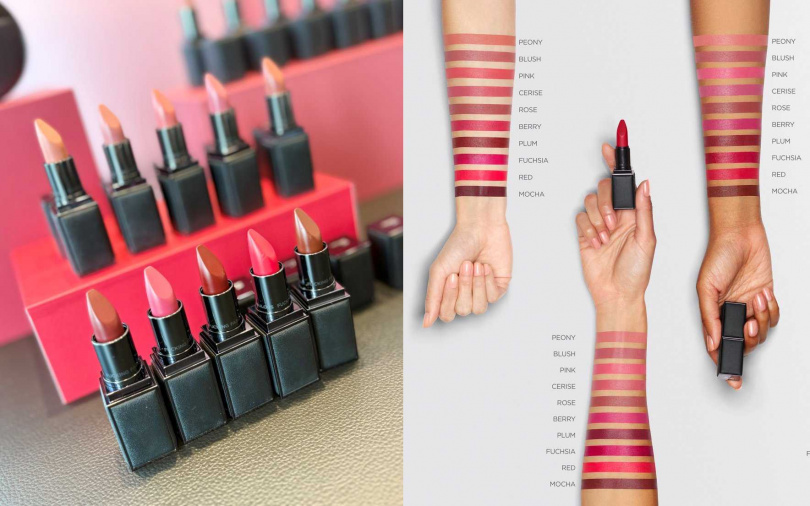 從裸米色到經典正紅共10款色選，橫跨日常與派對情境，輕鬆駕馭不同風格。（圖／吳雅鈴攝、品牌提供）