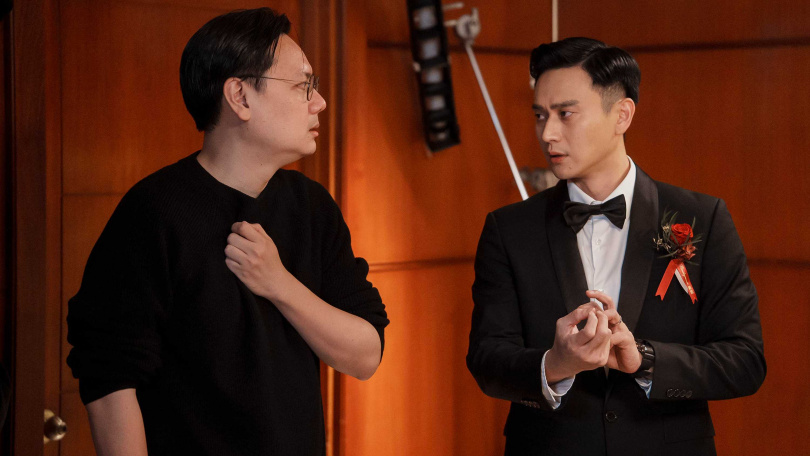 《雙囍》導演許承傑（左）與主演劉冠廷（右）將前往東京影展世界首映。（圖／水花電影提供）