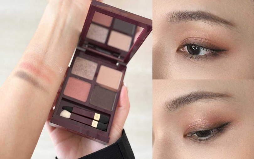 TOM FORD情慾無花果限定版高級訂製四格眼盤#20／3,750元（圖／吳雅鈴攝）