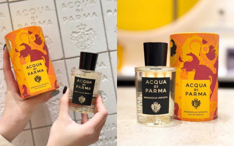 Acqua di Parma無限木蘭印花典藏版100ml/11,800元(圖/吳雅鈴攝)