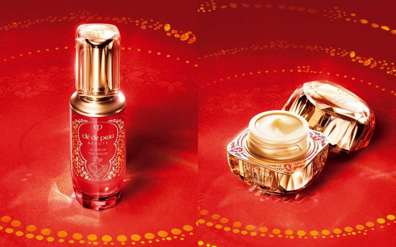 肌膚之鑰2026金馬限定版激光瓶 50ml/8,500元、肌膚之鑰2026金馬限定版 精質乳霜50ml/25,000元(圖/品牌提供)