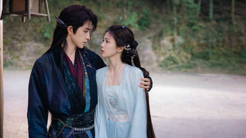 敖瑞鵬與白鹿私下感情相當好。（圖／中天娛樂台提供）