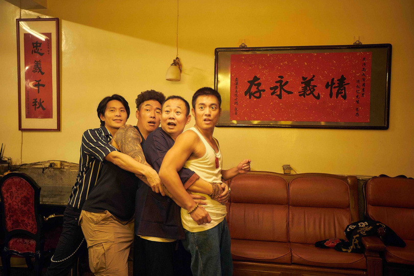范逸臣、郭泓志、姚淳耀合作電影《我最愛的笨男人》。（圖／CATCHPLAY提供）