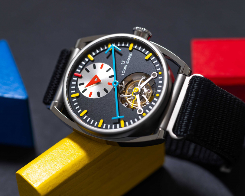 象徵複雜製錶工藝頂點的陀飛輪裝置，除了用來張顯品牌所追求的精神，也完成Alain Silberstein所追求的巔峰理想。