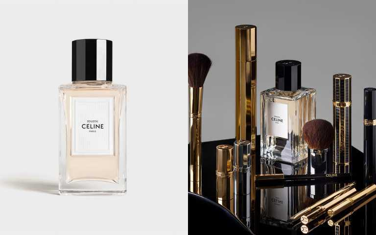 香水瓶身由 HEDI SLIMANE 為 CELINE 設計的矩形香水瓶，透過玻璃及黑漆的奢華，使瓶子更有質感，而香水瓶包裝盒採用“粒紋”質感的壓紋絨面紙張，同時壓印重現 17 世紀風格的鏤空效果。（圖／品牌提供）