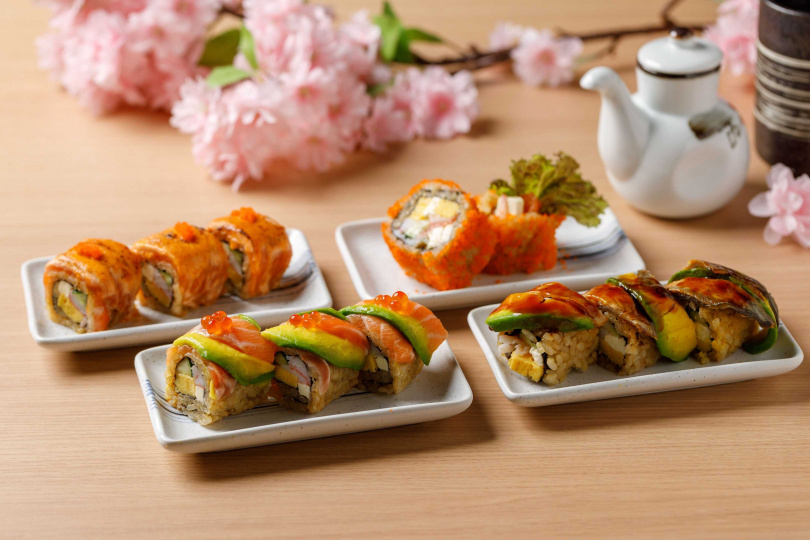 若櫻壽司西門店搶先公開海外人氣品項「壽司卷」，為饕客們帶來不同的美食體驗。