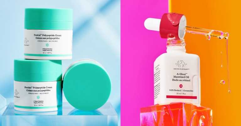   醉象 多胜肽緊緻抗老霜 50ml／2,350元、醉象 A醇抗老美顏油 30ml／2,400元（圖／品牌提供）