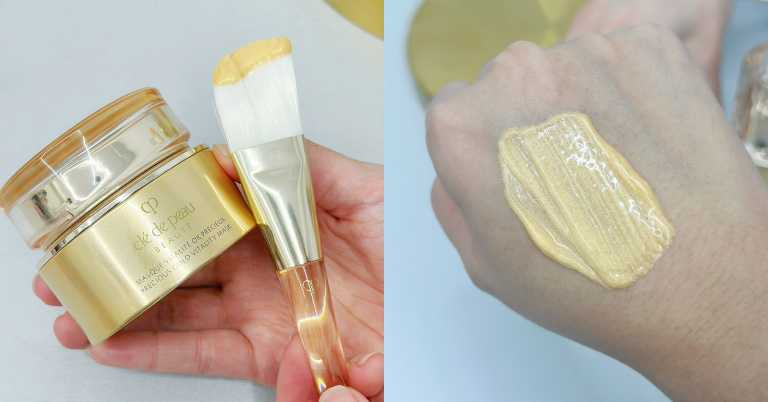   肌膚之鑰 24K黃金奢華賦活面膜 75ml ／9,100元（圖／廖怡婷攝）