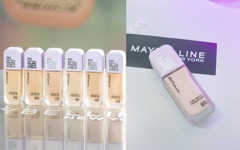 Maybelline媚比琳 裸霧光持久水粉底 SPF12 PA+++ 35ml/569元(共 6 色)(圖/品牌提供、黃筱婷攝)