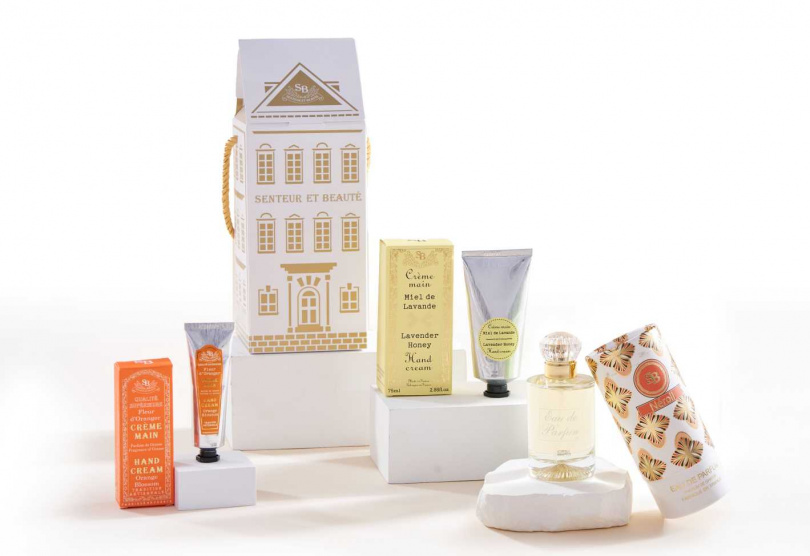 聖朵波緹天使暖甜幸福組／幸福價2,350元  內含天使來過淡香精‧橙花50ml+暖甜薰衣草蜂蜜護手霜75ml+清甜橙花護手霜30ml。（圖／品牌提供）