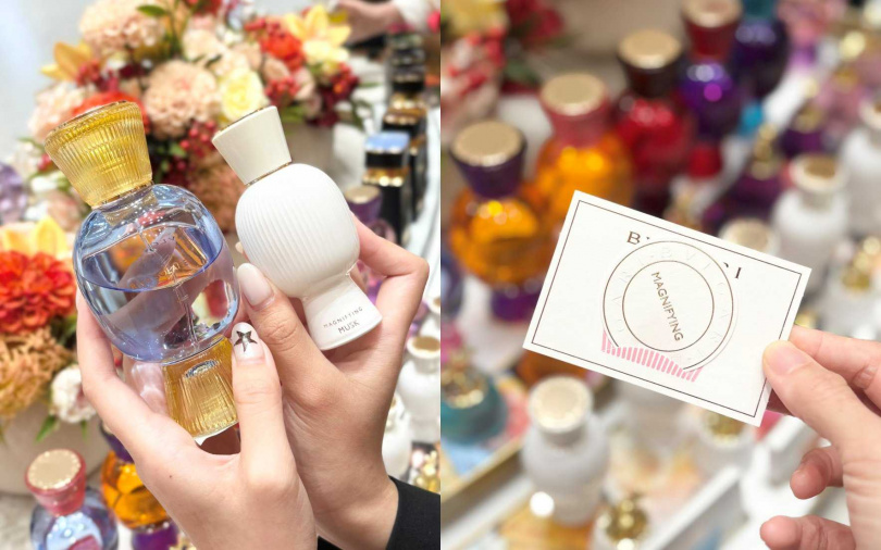 如果希望有客製化的專屬香氛，推薦用ALLEGRA悅享盛典系列來疊香。（圖／吳雅鈴攝）