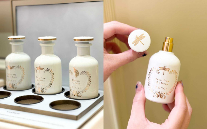 竟然開幕短短幾週這支「月光之淚」淡香精就已經賣到缺貨！(圖/吳雅鈴攝)
