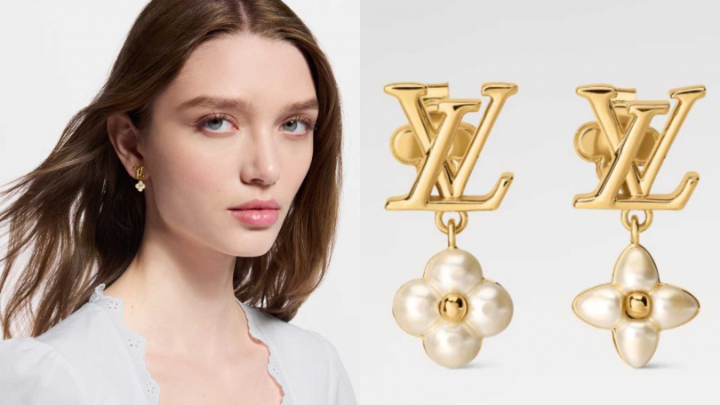 LV Floragram XS 耳環/17,200元(圖/品牌提供)