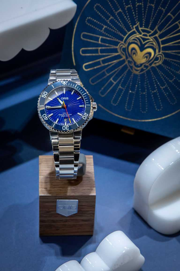 ORIS「Sun Wu Kong孫悟空」限量腕錶，41.5mm，不銹鋼錶殼，Oris 733自動上鍊機芯，限量2,000只╱70,000元。（圖╱ORIS提供）