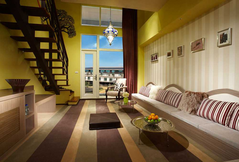 關西六福莊推出「鑽石私房VIP假期」住房專案，可入住最頂級的鑽石套房一晚，還有各種私家包場行程。（圖／六福旅遊集團提供）