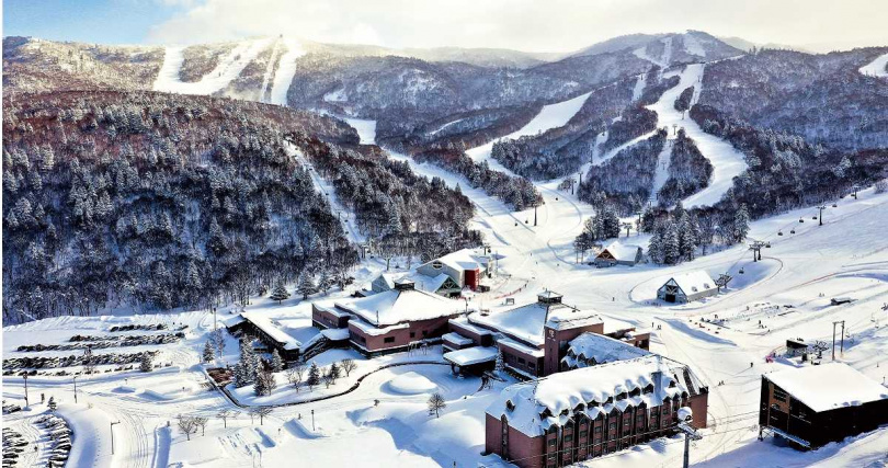 國人滑雪最想去的國家心願排行榜，日本北海道永遠是首位，圖為即將於12月15日開幕的北海道Kiroro Peak行館。（圖／Club Med提供）