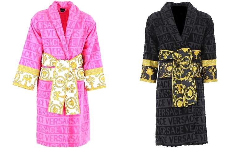 VERSACE I ♡ Baroque浴袍／17,000元（圖／品牌提供）