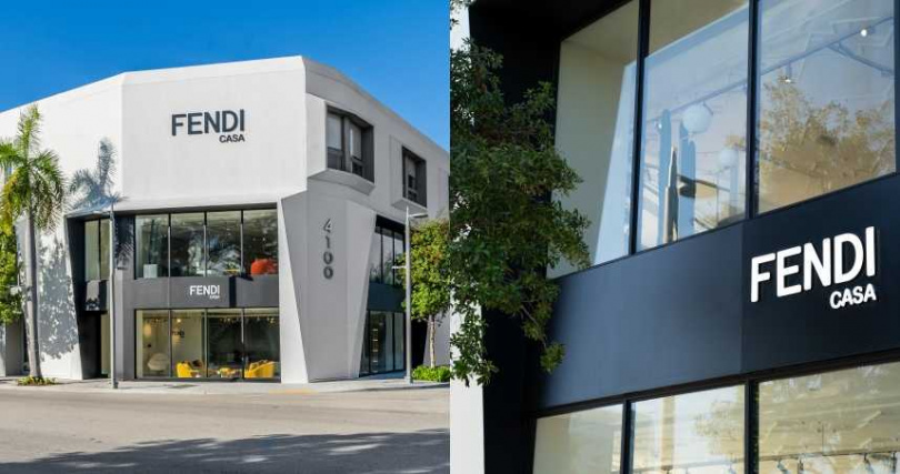 由 FENDI 建築部門操刀所發展出的門市設計概念，讓FENDI Casa可與FENDI精品店呈現一貫連續的美學觀點。（圖／品牌提供）