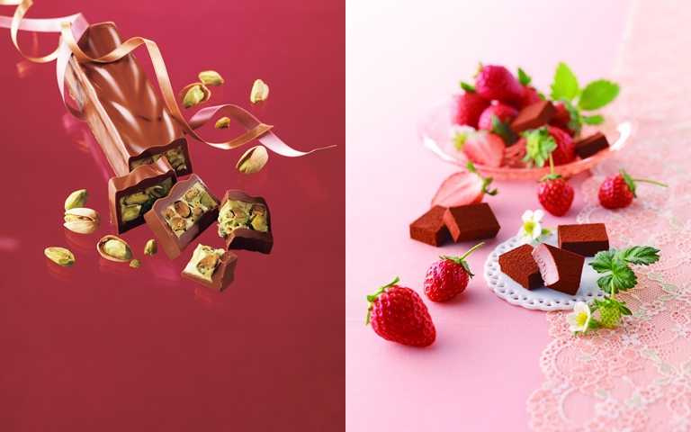 母親節也要送一點巧克力！日本北海道巧克力第一品牌ROYCE’，「開心果巧克力系列」今年也再度回歸。（圖／取自Royce Chocolates Taiwan FB）