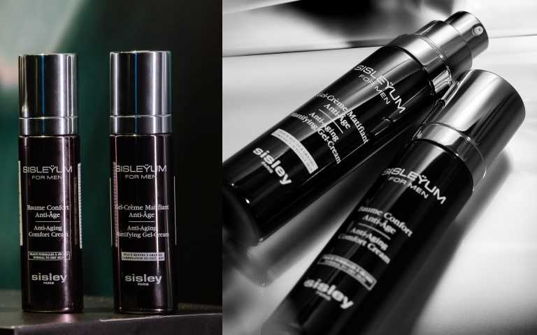 Sisleÿum男仕全能賦活精華露50ml／9,500元、男仕全能賦活精華乳50ml／9,500元（圖／品牌提供）  
