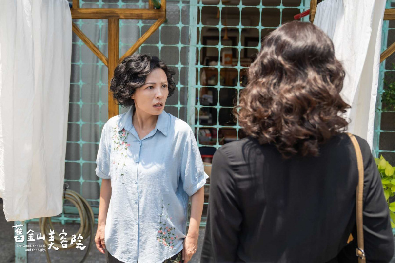 陳孝萱護兒心切與涵冷娜起爭執。（圖／TVBS）