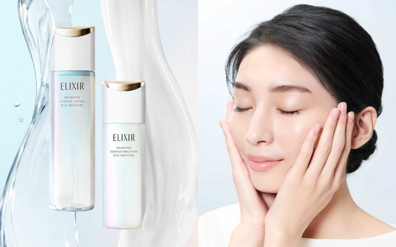 榮獲多樣日本美妝大賞的「膠原彈潤精華水系列」，進化版的「膠原彈潤修護精露」和「膠原彈潤修護精華乳」，可幫助肌膚的膠原蛋白變健康強韌、不易流失。（圖／品牌提供）