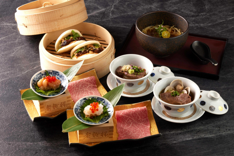 老乾杯將和牛風味延伸至壽司、玉子燒、牛腱肉煮、拉麵與盛岡冷麵等多元料理，展現「全牛利用」精神，帶來燒肉之外的全新和牛體驗。（圖／品牌提供）