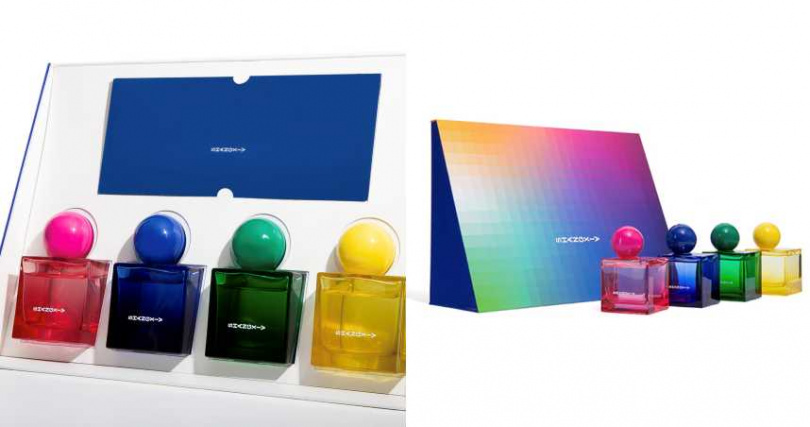 《SHANG XIA上下》推出「平衡之境天然精油香氛禮盒」限定四入套裝禮盒內容香氛：粉(梅)、藍(蘭)、黃(菊)、綠(竹)，15,000元。