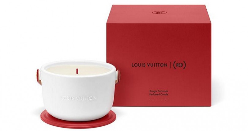 Louis Vuitton I (RED)香氛蠟燭台灣地區售價為NT7,100。（圖／翻攝自Louis Vuitton官網）